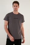 Buratti Erkek T Shirt 541WIND KOYU GRİ