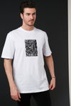 Buratti Pamuklu Oversize Bisiklet Yaka Erkek T Shirt 5727400 BEYAZ