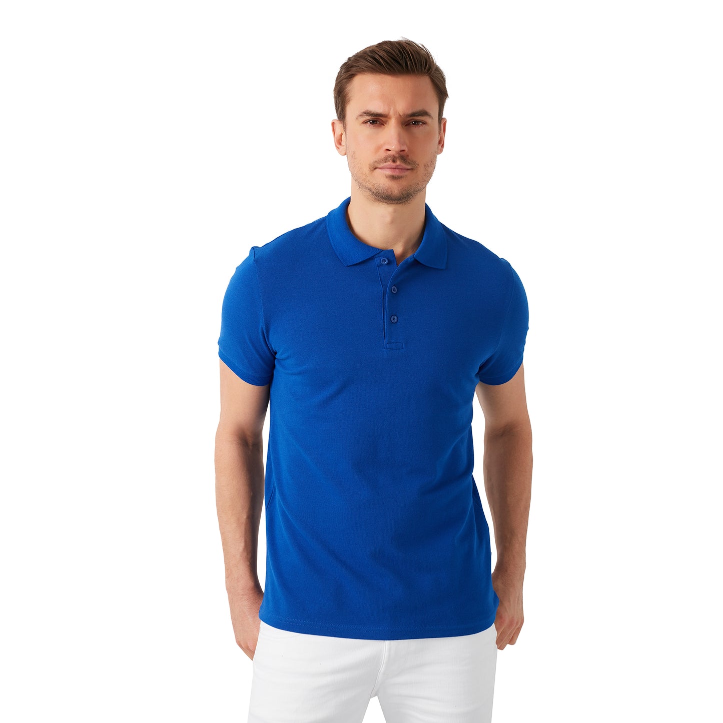 Buratti % 100 Pamuk Düğmeli Regular Fit Erkek Polo T Shirt 5902127 SAKS