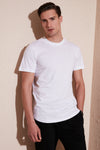 Buratti % 100 Pamuk Regular Fit Bisiklet Yaka T shirt Erkek T Shirt 5902511 BEYAZ