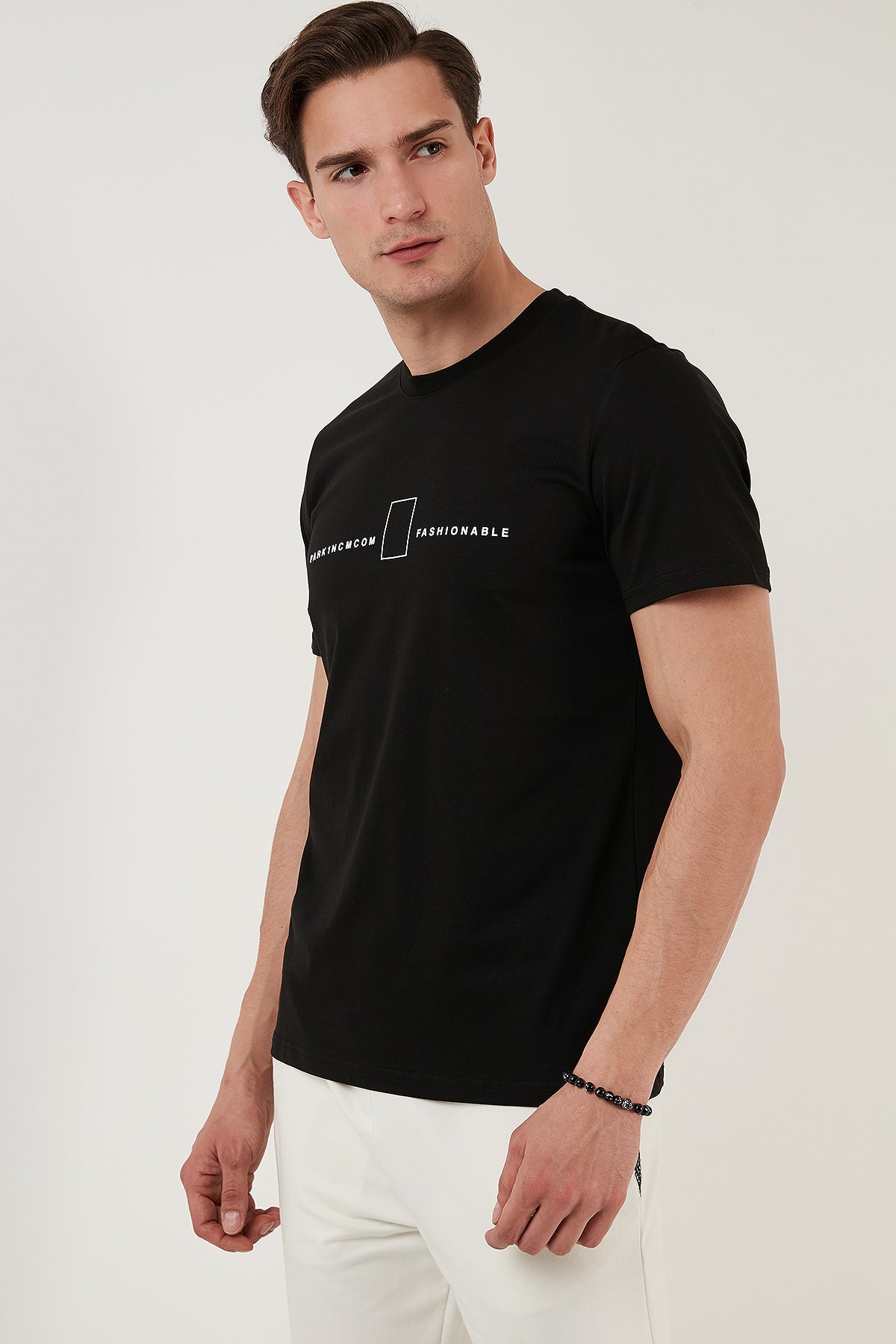 Buratti % 100 Pamuk Regular Fit Bisiklet Yaka Erkek T Shirt 5902620 SİYAH