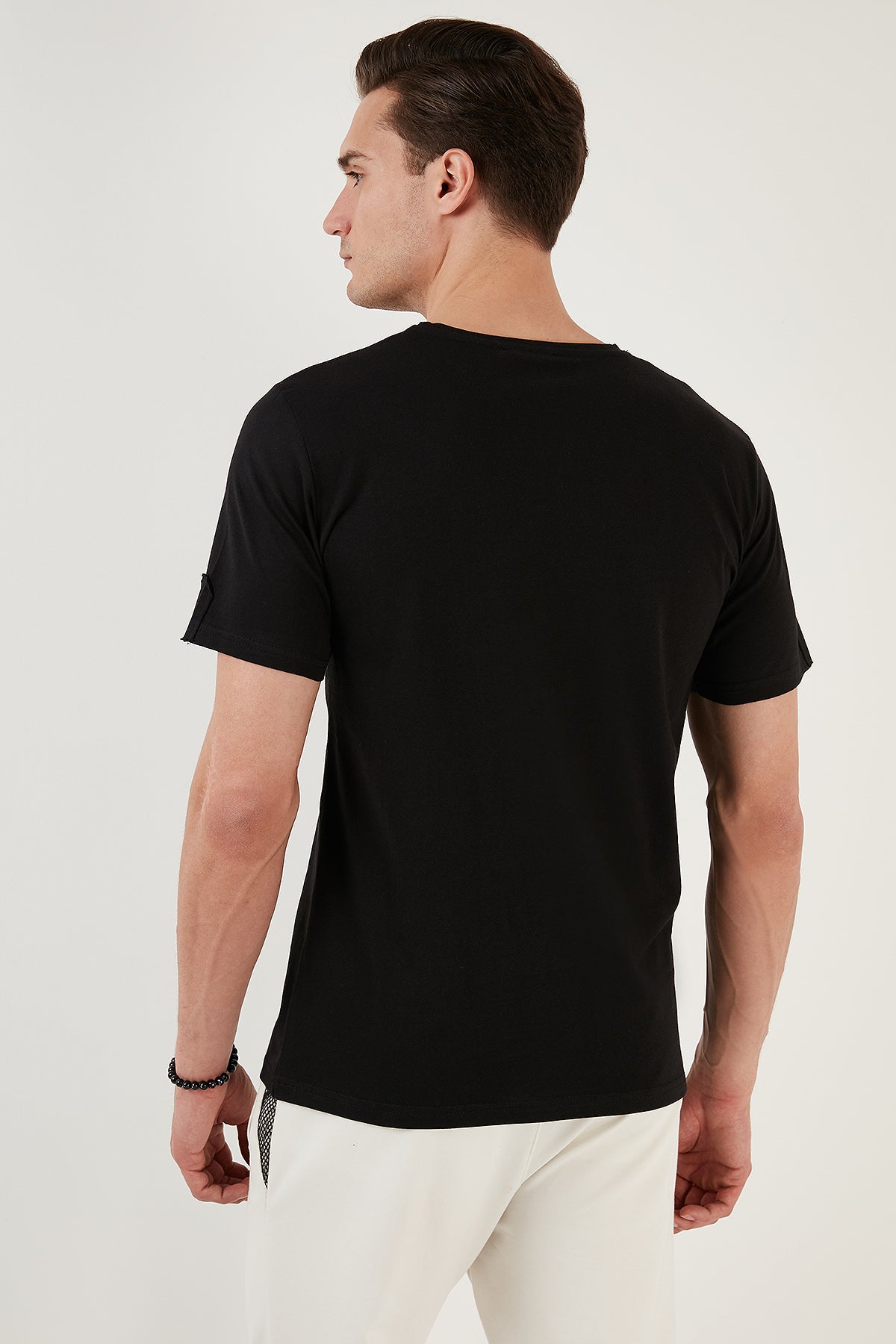 Buratti % 100 Pamuk Regular Fit Bisiklet Yaka Erkek T Shirt 5902622 SİYAH