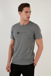 Buratti % 100 Pamuk Regular Fit Bisiklet Yaka Erkek T Shirt 5902622 AÇIK HAKİ