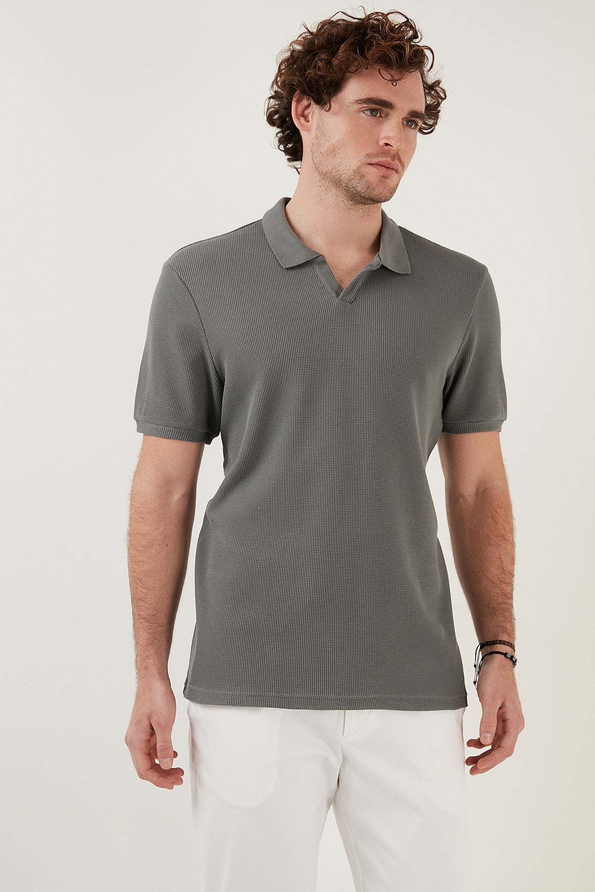 Buratti Pamuklu Regular Fit Erkek Polo T Shirt 5902645 AÇIK HAKİ