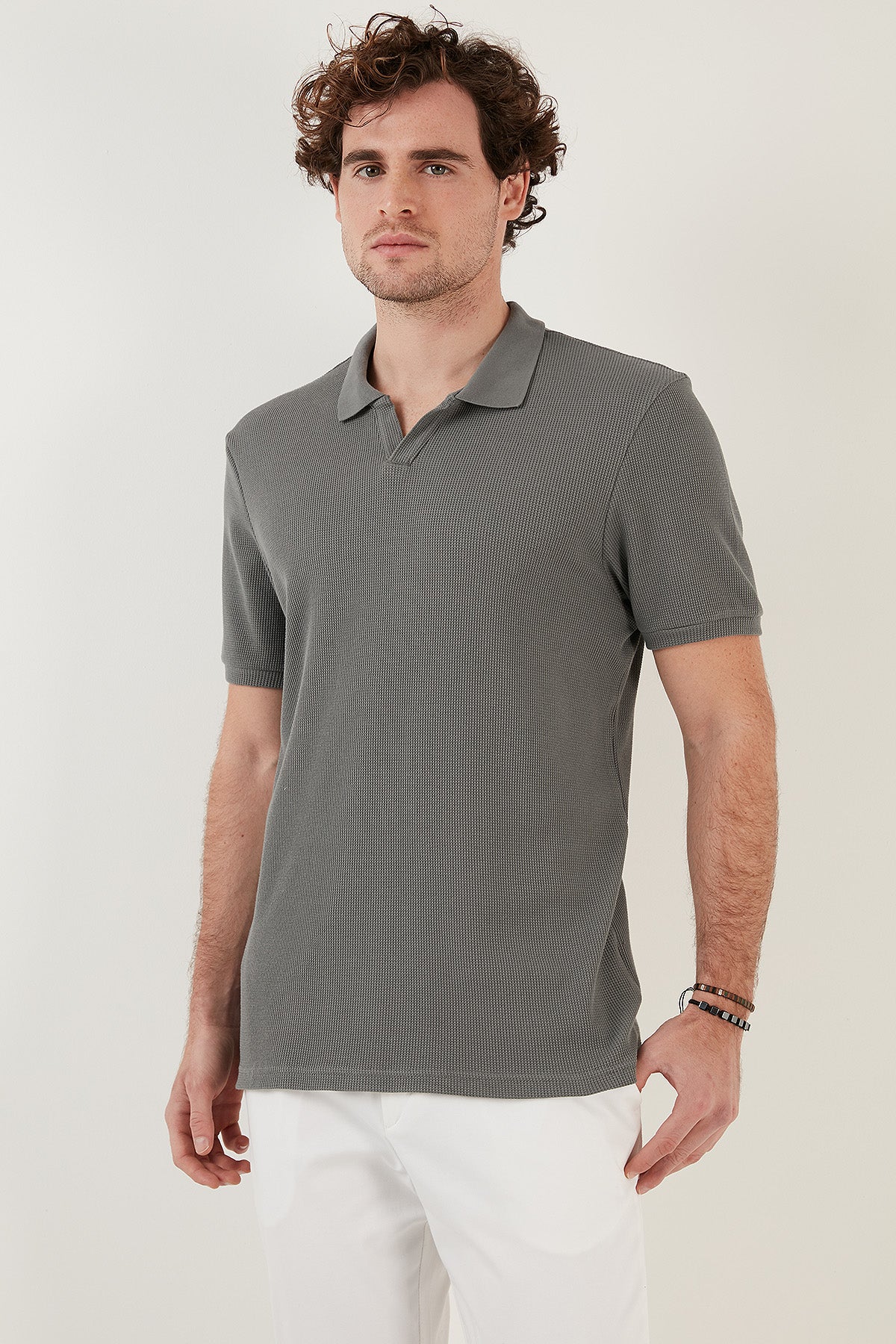 Buratti Pamuklu Regular Fit Erkek Polo T Shirt 5902645 AÇIK HAKİ