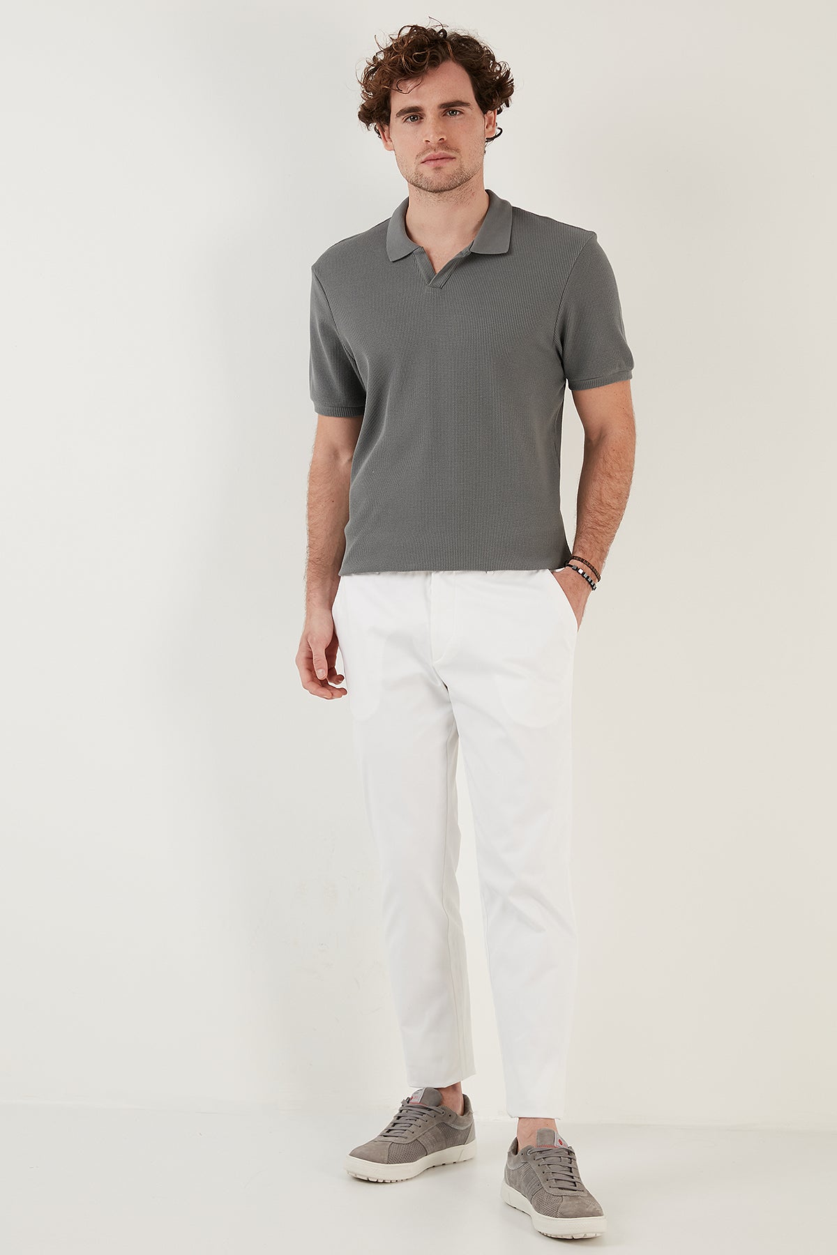 Buratti Pamuklu Regular Fit Erkek Polo T Shirt 5902645 AÇIK HAKİ