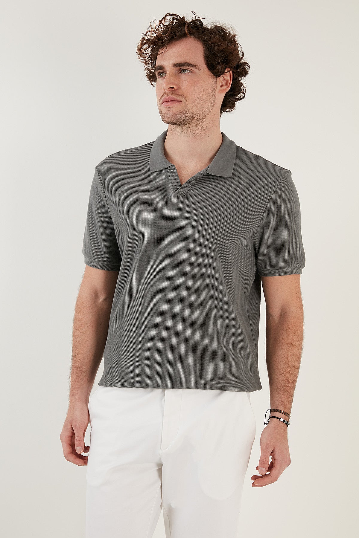 Buratti Pamuklu Regular Fit Erkek Polo T Shirt 5902645 AÇIK HAKİ