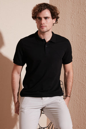 Buratti Pamuklu Regular Fit Düğmeli Erkek Polo T Shirt 5902654 SİYAH