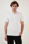 Buratti Pamuklu Regular Fit Düğmeli Erkek Polo T Shirt 5902654 BEYAZ