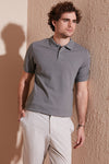 Buratti Pamuklu Regular Fit Düğmeli Erkek Polo T Shirt 5902654 AÇIK HAKİ