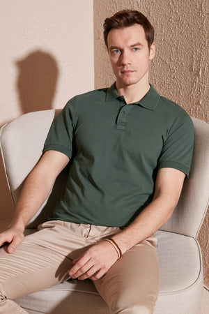 Buratti Pamuklu Regular Fit Düğmeli Erkek Polo Yaka T Shirt 5902739 NEFTİ