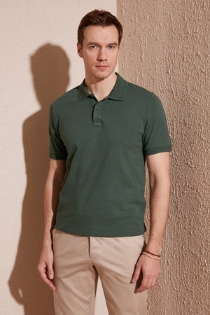 Buratti Pamuklu Regular Fit Düğmeli Erkek Polo Yaka T Shirt 5902739 NEFTİ