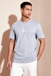 Buratti % 100 Pamuk Bisiklet Yaka Regular Fit Erkek T Shirt 5902753 AÇIK GRİ